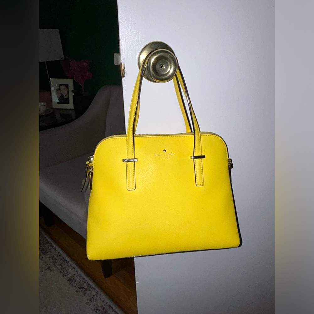 Kate Spade Cedar Street Maise Yellow Purse - Picture 11 of 11